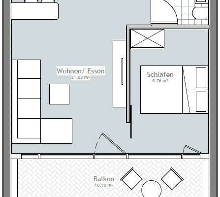 Predaj bytu 2-izbový 47 m², München, Bavorsko Predaj bytu 2-izbový 47 m², München, Bavorsko