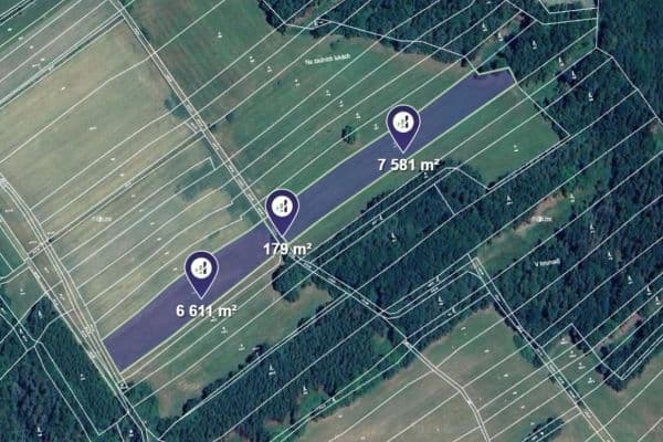 Predaj pozemku 14.371 m², Ježovy, Plzeňský kraj Predaj pozemku 14.371 m², Ježovy, Plzeňský kraj