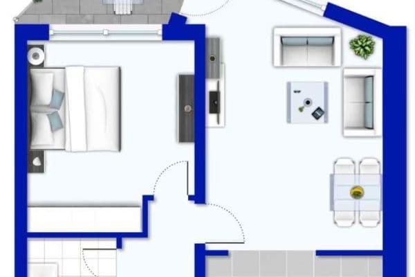 Prenájom bytu 2-izbový 54 m², Lauckerthof 7, Hannover, Dolné Sasko Prenájom bytu 2-izbový 54 m², Lauckerthof 7, Hannover, Dolné Sasko