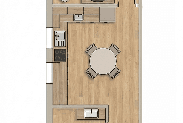 Prenájom bytu 2-izbový 48 m², Kapellenstr. 43, Aachen, Severné Porýnie - Westfálsko Prenájom bytu 2-izbový 48 m², Kapellenstr. 43, Aachen, Severné Porýnie - Westfálsko