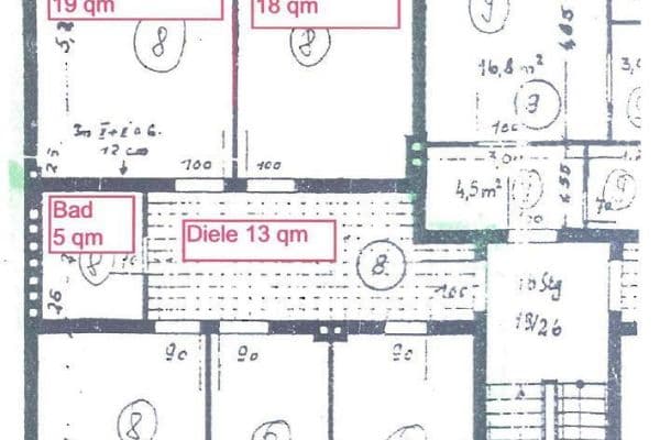 Prenájom bytu 4-izbový 115 m², Steinmetzstr. 6, Hannover, Dolné Sasko Prenájom bytu 4-izbový 115 m², Steinmetzstr. 6, Hannover, Dolné Sasko