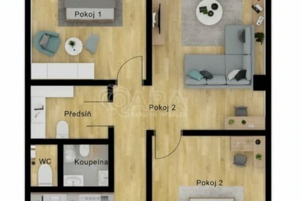 Prenájom bytu 3-izbový 88 m², Nehvizdská, Praha Prenájom bytu 3-izbový 88 m², Nehvizdská, Praha