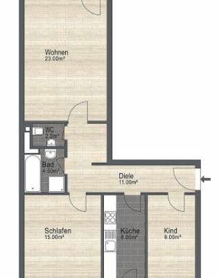 Predaj bytu 3-izbový 76 m², Heiglhofstraße 43, München, Bavorsko Predaj bytu 3-izbový 76 m², Heiglhofstraße 43, München, Bavorsko