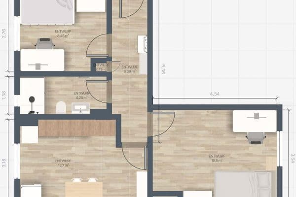 Prenájom bytu 3-izbový 50 m², Georg Deschler Platz 3, München, Bavorsko Prenájom bytu 3-izbový 50 m², Georg Deschler Platz 3, München, Bavorsko