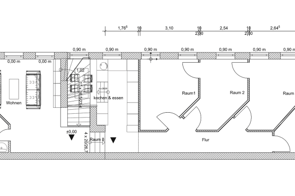Prenájom bytu 5-izbový 115 m², Meißner Straße, 3, Wilsdruff, Sasko Prenájom bytu 5-izbový 115 m², Meißner Straße, 3, Wilsdruff, Sasko