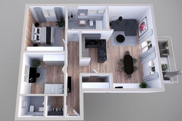 Prenájom bytu 3-izbový 104 m², Oskar-Frey-Str. 22, Philippsburg-Rheinsheim Prenájom bytu 3-izbový 104 m², Oskar-Frey-Str. 22, Philippsburg-Rheinsheim