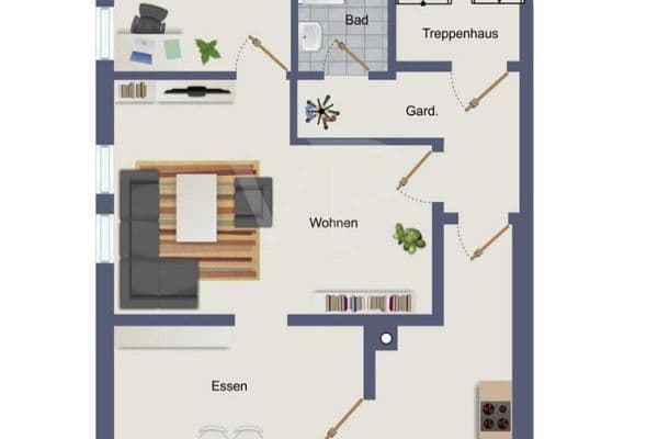 Prenájom bytu 3-izbový 77 m², Speyer Prenájom bytu 3-izbový 77 m², Speyer
