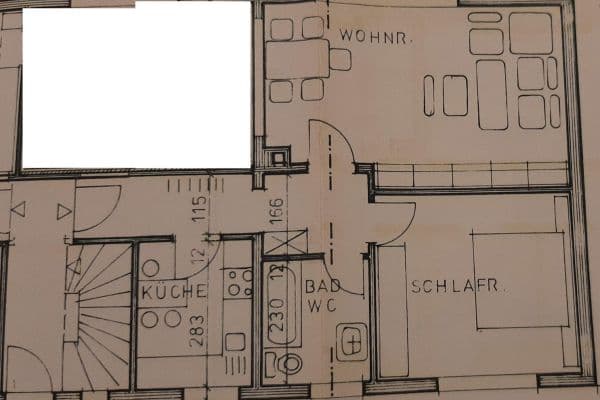 Prenájom bytu 2-izbový 55 m², Aschaffenburg, Bavorsko Prenájom bytu 2-izbový 55 m², Aschaffenburg, Bavorsko