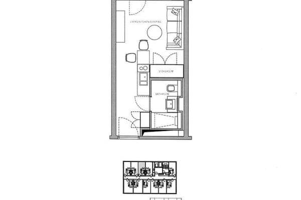 Predaj bytu 1-izbový 23 m², Lehrter Straße 24 B, Berlin, Berlín Predaj bytu 1-izbový 23 m², Lehrter Straße 24 B, Berlin, Berlín
