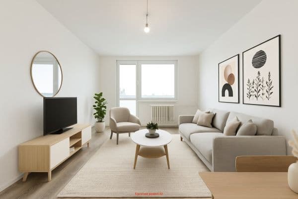 Prenájom bytu 3-izbový 79 m², K Hájku, Prenájom bytu 3-izbový 79 m², K Hájku,