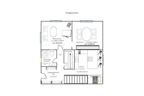 Predaj domu 132 m², pozemek 129 m², Hauptstraße, 49, Rodgau, Hesensko Predaj domu 132 m², pozemek 129 m², Hauptstraße, 49, Rodgau, Hesensko