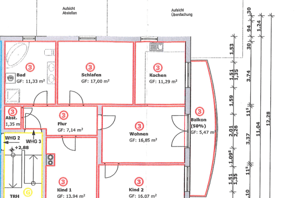 Predaj bytu 4-izbový 101 m², Gießen Predaj bytu 4-izbový 101 m², Gießen