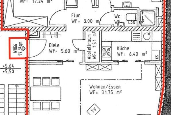 Prenájom bytu 3-izbový 98 m², Köln, Severné Porýnie - Westfálsko Prenájom bytu 3-izbový 98 m², Köln, Severné Porýnie - Westfálsko