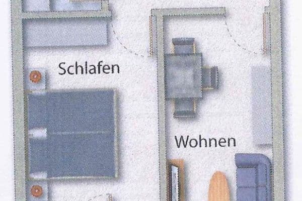 Prenájom bytu 2-izbový 44 m², Rheinäuser Str. 103, Mannheim, Bádensko-Wurttembersko Prenájom bytu 2-izbový 44 m², Rheinäuser Str. 103, Mannheim, Bádensko-Wurttembersko