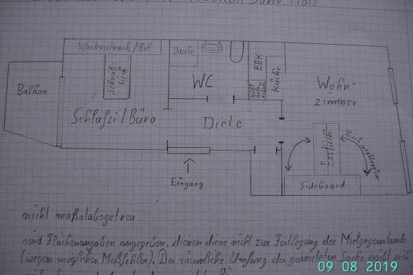 Prenájom bytu 2-izbový 41 m², Albrecht-Dürer-Platz Nr. 5, Nürnberg, Bavorsko Prenájom bytu 2-izbový 41 m², Albrecht-Dürer-Platz Nr. 5, Nürnberg, Bavorsko