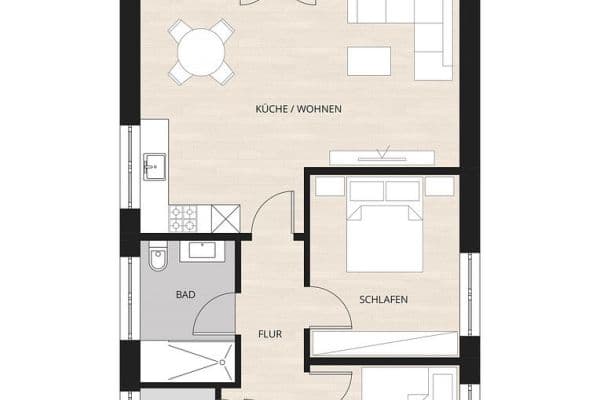 Prenájom bytu 3-izbový 68 m², Ziehrerweg 5a, Hamburg, Hamburg Prenájom bytu 3-izbový 68 m², Ziehrerweg 5a, Hamburg, Hamburg
