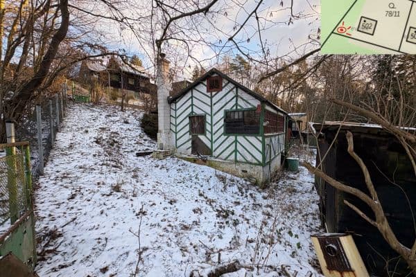 Predaj rekreačného objektu 24 m², pozemok 333 m², Nad stráněmi, Senohraby Predaj rekreačného objektu 24 m², pozemok 333 m², Nad stráněmi, Senohraby
