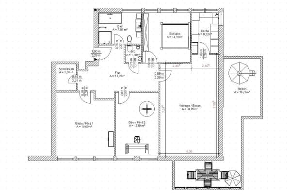 Prenájom bytu 4-izbový 136 m², Bietigheim-Bissingen Prenájom bytu 4-izbový 136 m², Bietigheim-Bissingen