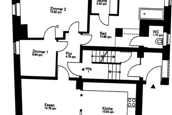 Prenájom bytu 3-izbový 76 m², Scheidertalstraße 20, Taunusstein Prenájom bytu 3-izbový 76 m², Scheidertalstraße 20, Taunusstein