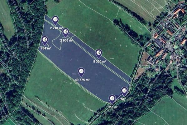 Predaj pozemku 64.875 m², Predaj pozemku 64.875 m²,