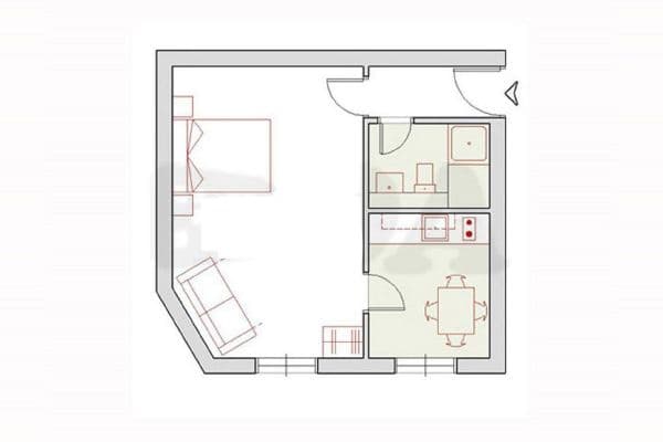 Predaj bytu 1-izbový 33 m², Möckernstr. 64, Berlin, Berlín Predaj bytu 1-izbový 33 m², Möckernstr. 64, Berlin, Berlín