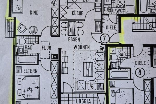 Prenájom bytu 3-izbový 74 m², Pforzheim Prenájom bytu 3-izbový 74 m², Pforzheim