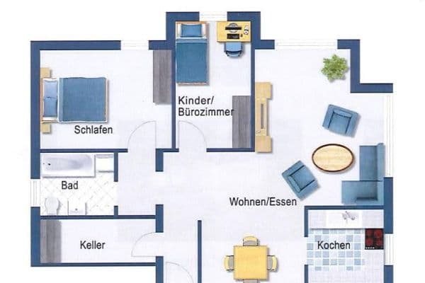 Predaj bytu 3-izbový 72 m², Mörschstraße 18, Waldsee Predaj bytu 3-izbový 72 m², Mörschstraße 18, Waldsee