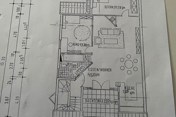 Prenájom bytu 3-izbový 120 m², Bischofsheim Prenájom bytu 3-izbový 120 m², Bischofsheim