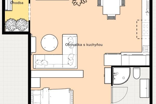 Predaj bytu 1-izbový 48 m², Pri píle, Hamuliakovo Predaj bytu 1-izbový 48 m², Pri píle, Hamuliakovo