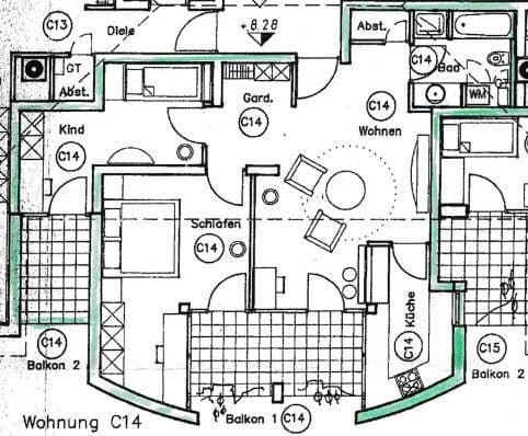 Predaj bytu 3-izbový 80 m², Öhringen Predaj bytu 3-izbový 80 m², Öhringen