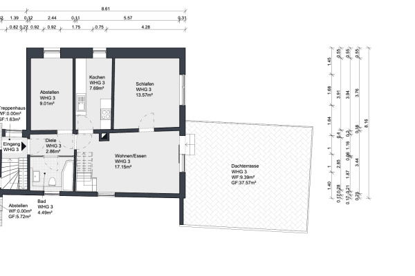 Prenájom bytu 2-izbový 105 m², Hindenburgerstr 96, Neustadt an der Weinstraße, Porýnie-Falcko Prenájom bytu 2-izbový 105 m², Hindenburgerstr 96, Neustadt an der Weinstraße, Porýnie-Falcko