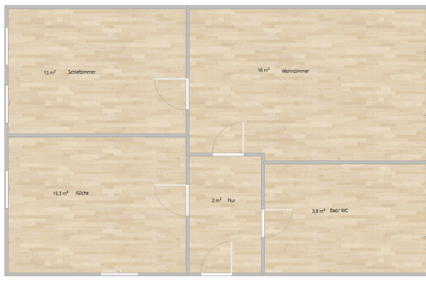 Prenájom bytu 2-izbový 52 m², Bönen, Severné Porýnie - Westfálsko Prenájom bytu 2-izbový 52 m², Bönen, Severné Porýnie - Westfálsko