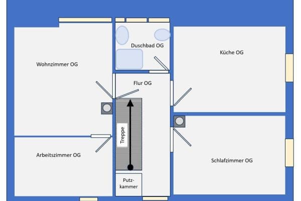 Prenájom bytu 3-izbový 46 m², Adalbert-Stifter-Straße 12, Uttenreuth Prenájom bytu 3-izbový 46 m², Adalbert-Stifter-Straße 12, Uttenreuth