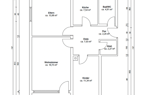 Predaj bytu 3-izbový 71 m², Parkstrasse 38, Unterhaching, Bavorsko Predaj bytu 3-izbový 71 m², Parkstrasse 38, Unterhaching, Bavorsko