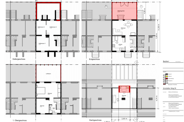 Predaj domu 100 m², pozemek 202 m², Arnstädter Weg 20, Frankfurt, Hesensko Predaj domu 100 m², pozemek 202 m², Arnstädter Weg 20, Frankfurt, Hesensko