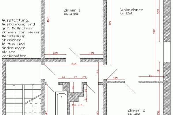 Prenájom bytu 3-izbový 63 m², Linzer Straße 45, Dessau-Roßlau, Sasko-Anhaltsko Prenájom bytu 3-izbový 63 m², Linzer Straße 45, Dessau-Roßlau, Sasko-Anhaltsko
