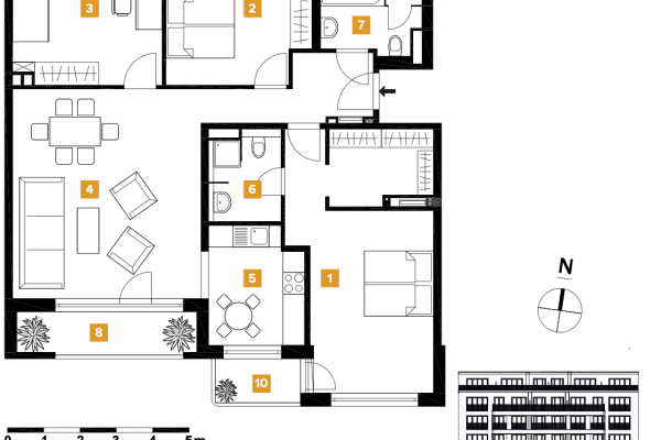 Predaj bytu 4-izbový 114 m², Hohenstaufenstraße 9, Berlin, Berlín Predaj bytu 4-izbový 114 m², Hohenstaufenstraße 9, Berlin, Berlín
