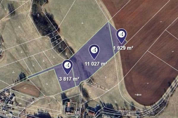 Predaj pozemku 16.773 m², Nová Ves nad Popelkou Predaj pozemku 16.773 m², Nová Ves nad Popelkou