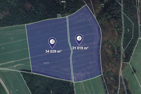 Predaj pozemku 32.524 m², Teplice nad Metují Predaj pozemku 32.524 m², Teplice nad Metují