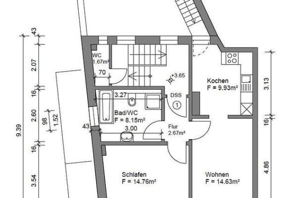 Prenájom bytu 2-izbový 60 m², Bad Nauheim Prenájom bytu 2-izbový 60 m², Bad Nauheim