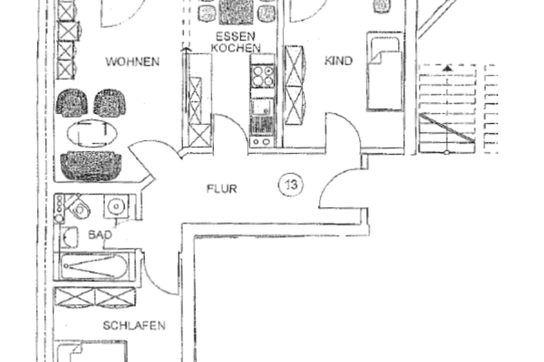 Predaj bytu 3-izbový 66 m², Blumenstraße 20, Leipzig - Leipzig, Zentrum-Nord, Sasko Predaj bytu 3-izbový 66 m², Blumenstraße 20, Leipzig - Leipzig, Zentrum-Nord, Sasko