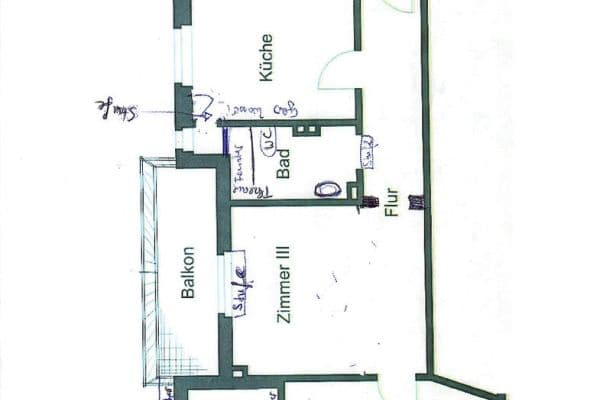 Prenájom bytu 2-izbový 76 m², Parkstraße 21b, Osnabrück, Dolné Sasko Prenájom bytu 2-izbový 76 m², Parkstraße 21b, Osnabrück, Dolné Sasko