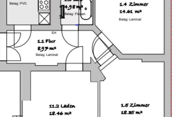 Prenájom bytu 3-izbový 74 m², Paracelsusstraße 2c, Halle (Saale), Sasko-Anhaltsko Prenájom bytu 3-izbový 74 m², Paracelsusstraße 2c, Halle (Saale), Sasko-Anhaltsko