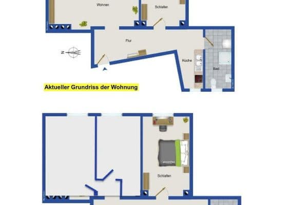 Prenájom bytu 2-izbový 65 m², Rothenburger Straße 151, Nürnberg, Bavorsko Prenájom bytu 2-izbový 65 m², Rothenburger Straße 151, Nürnberg, Bavorsko