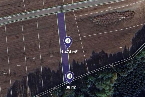 Predaj pozemku 1.512 m², Predaj pozemku 1.512 m²,