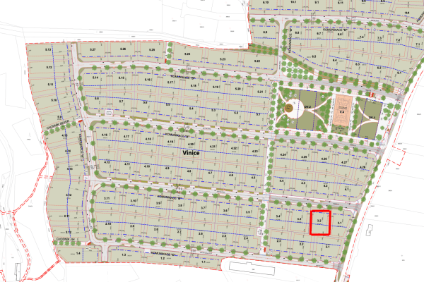 Predaj pozemku 803 m², Úvaly Predaj pozemku 803 m², Úvaly