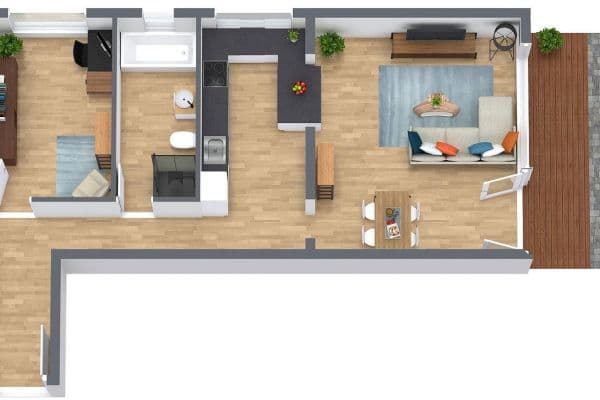 Predaj bytu 4-izbový 92 m², Ostpreußendamm 162, Berlin, Berlín Predaj bytu 4-izbový 92 m², Ostpreußendamm 162, Berlin, Berlín