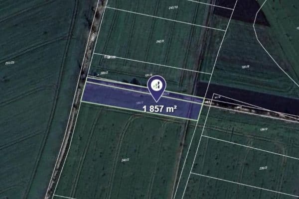 Predaj pozemku 1.857 m², Okřínek Predaj pozemku 1.857 m², Okřínek