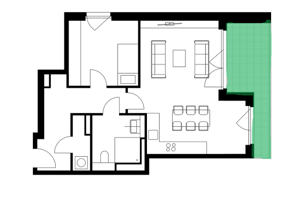 Prenájom bytu 2-izbový 61 m², Berlin Prenájom bytu 2-izbový 61 m², Berlin