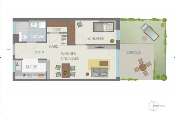 Prenájom bytu 2-izbový 57 m², Bgm.-Bohl-Str. 54, Augsburg, Bavorsko Prenájom bytu 2-izbový 57 m², Bgm.-Bohl-Str. 54, Augsburg, Bavorsko